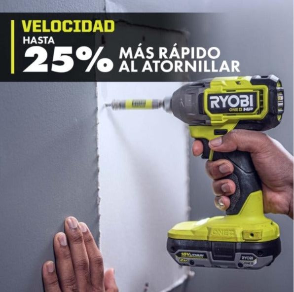 Atornillador de impacto de 1/4" one+ 18v hp brushless (solo herramienta)